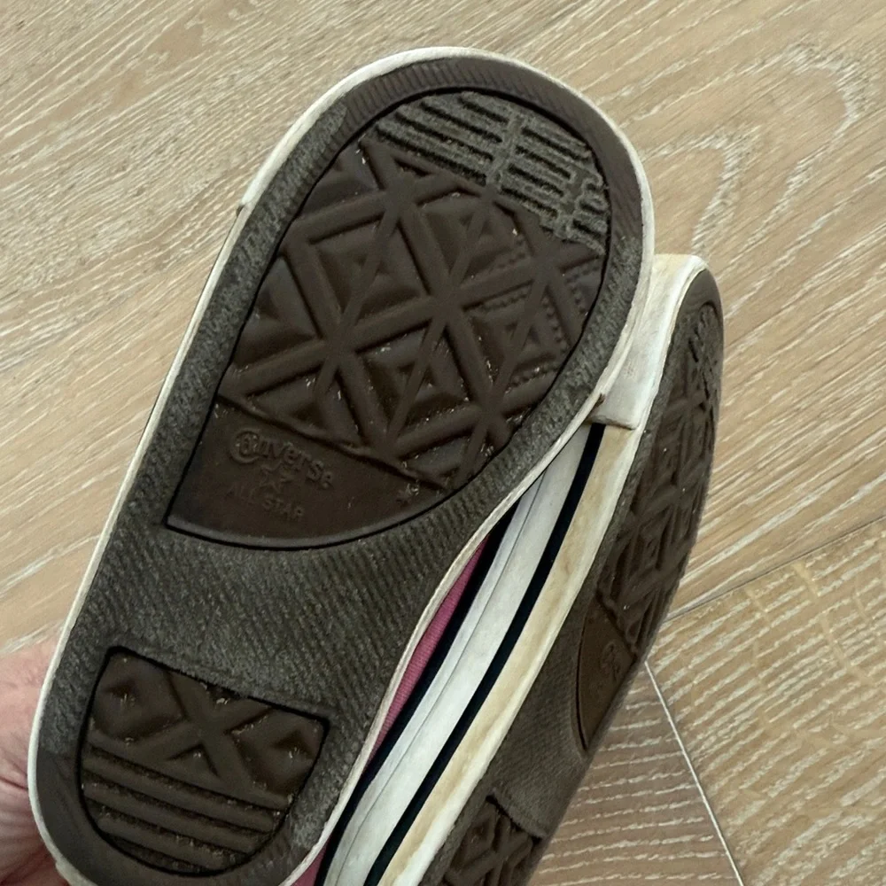 Kids Pink High-Top Sneakers