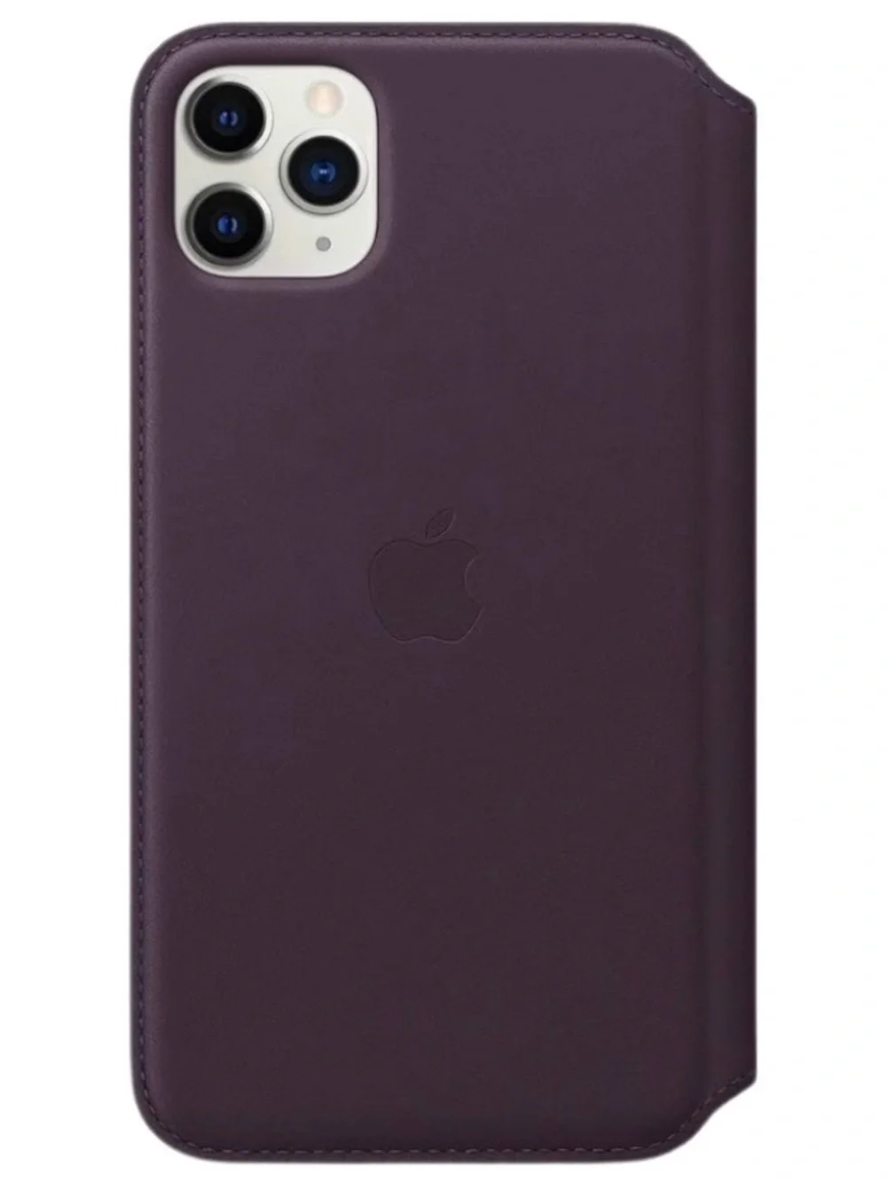 Apple Aubergine iPhone 11 Pro Leather Folio