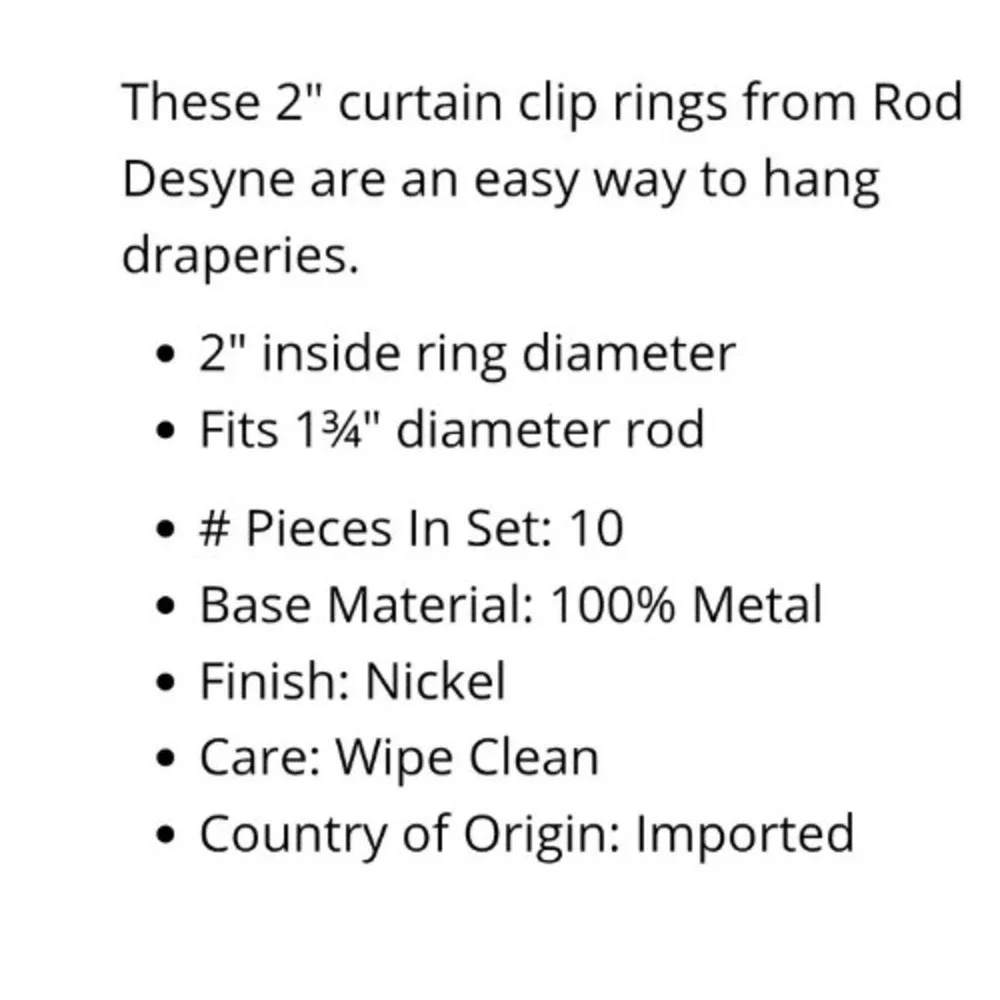 Rod Desyne sets are