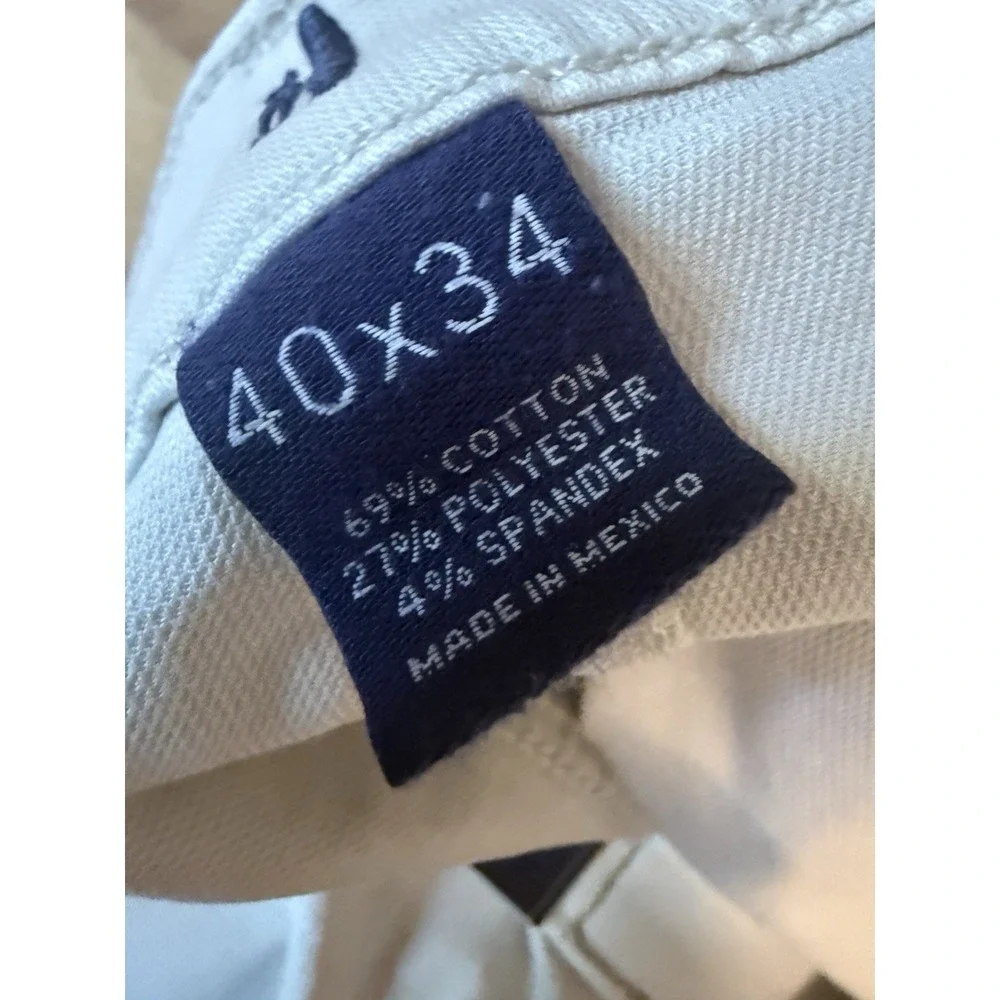 Johnnie-O Chinos Atlas Lightweight Stretch 5-Pocket Pants Golf Stone NWT 40x34