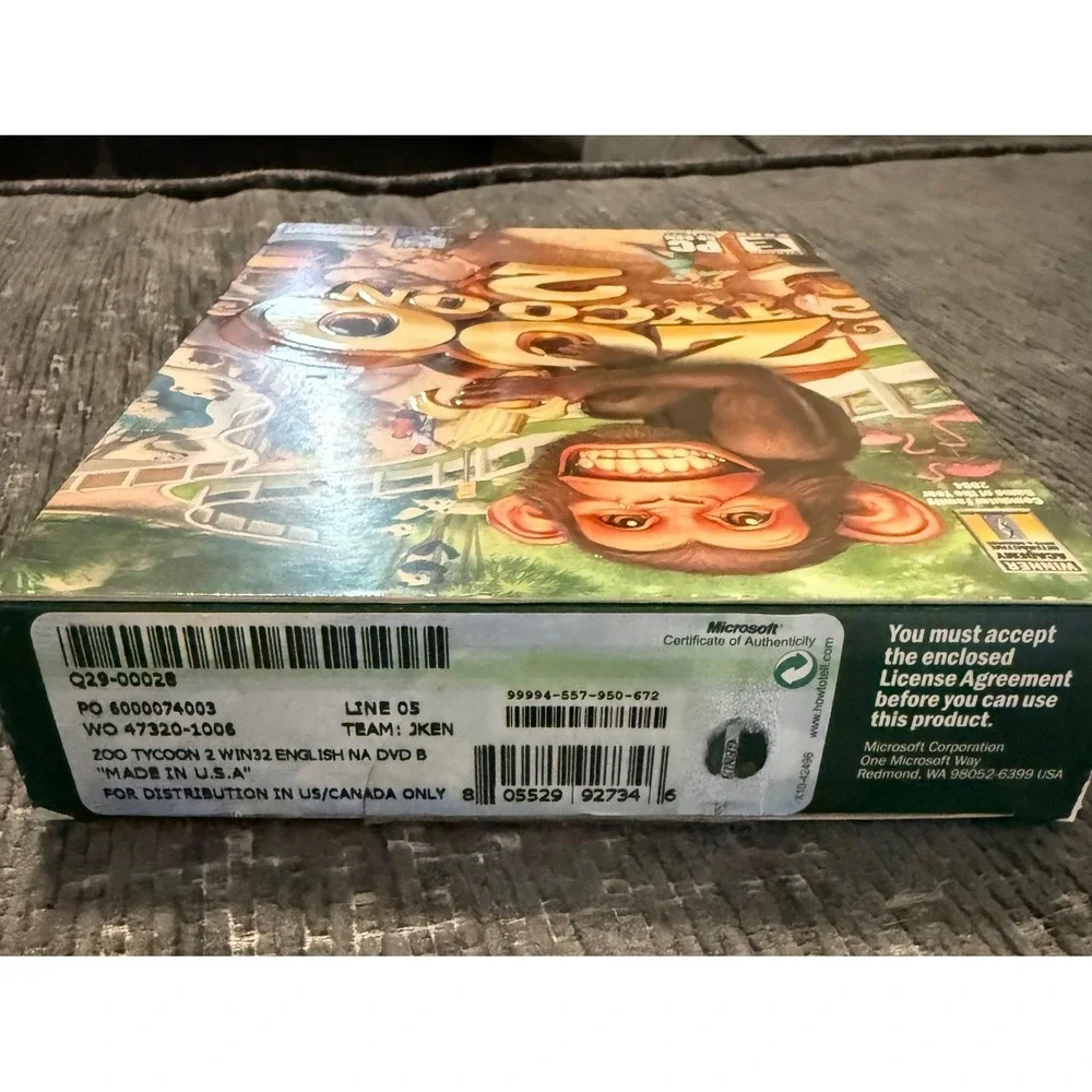 Microsoft zoo tycoon
