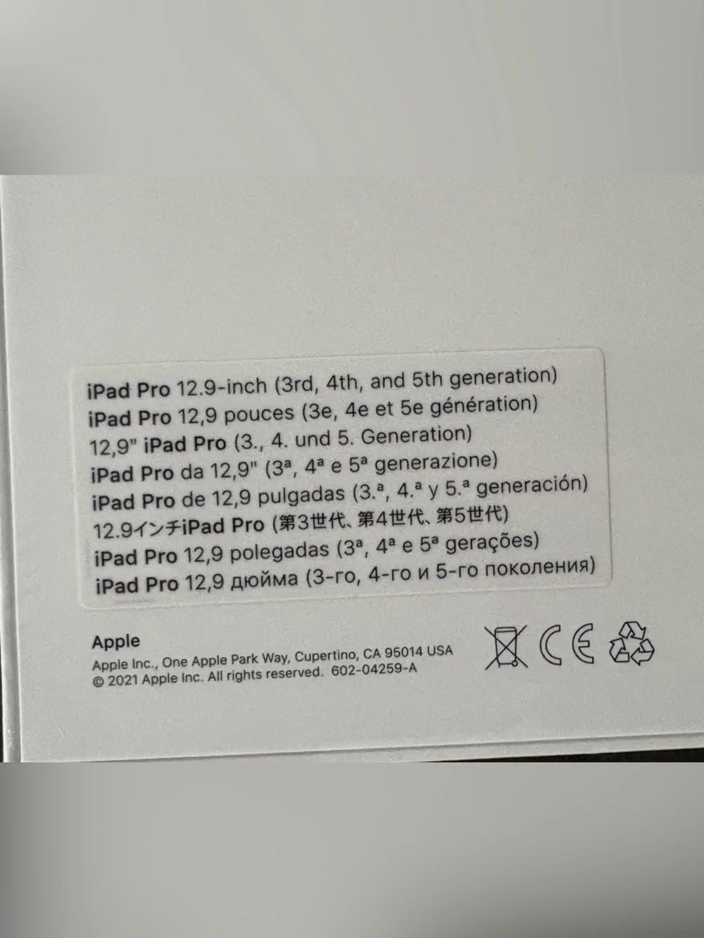 Apple keyboard accessory