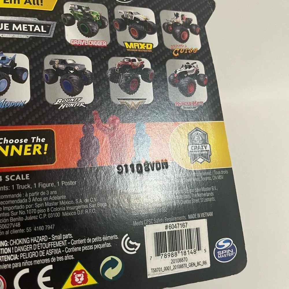 Spin Master minor shown