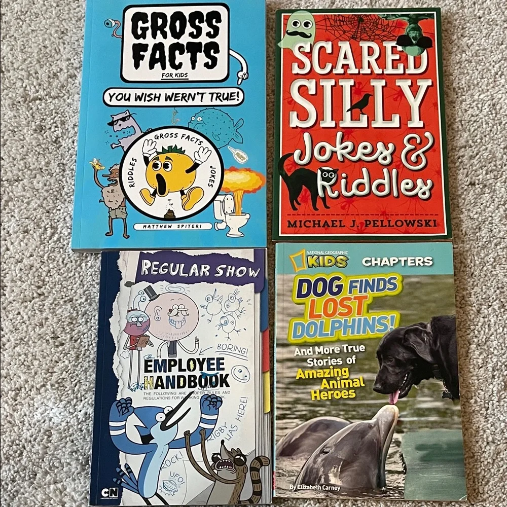 Lot: 4 elementary/middle school books