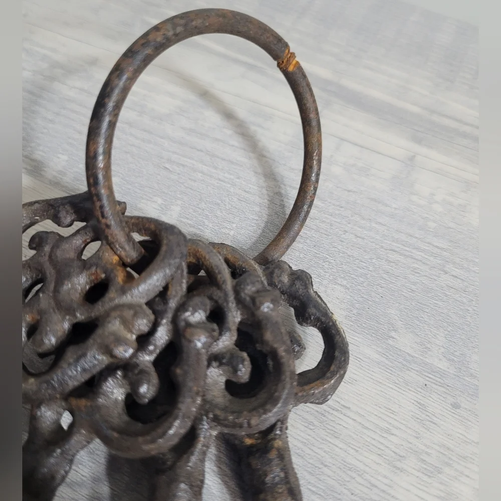 Rustic cast iron