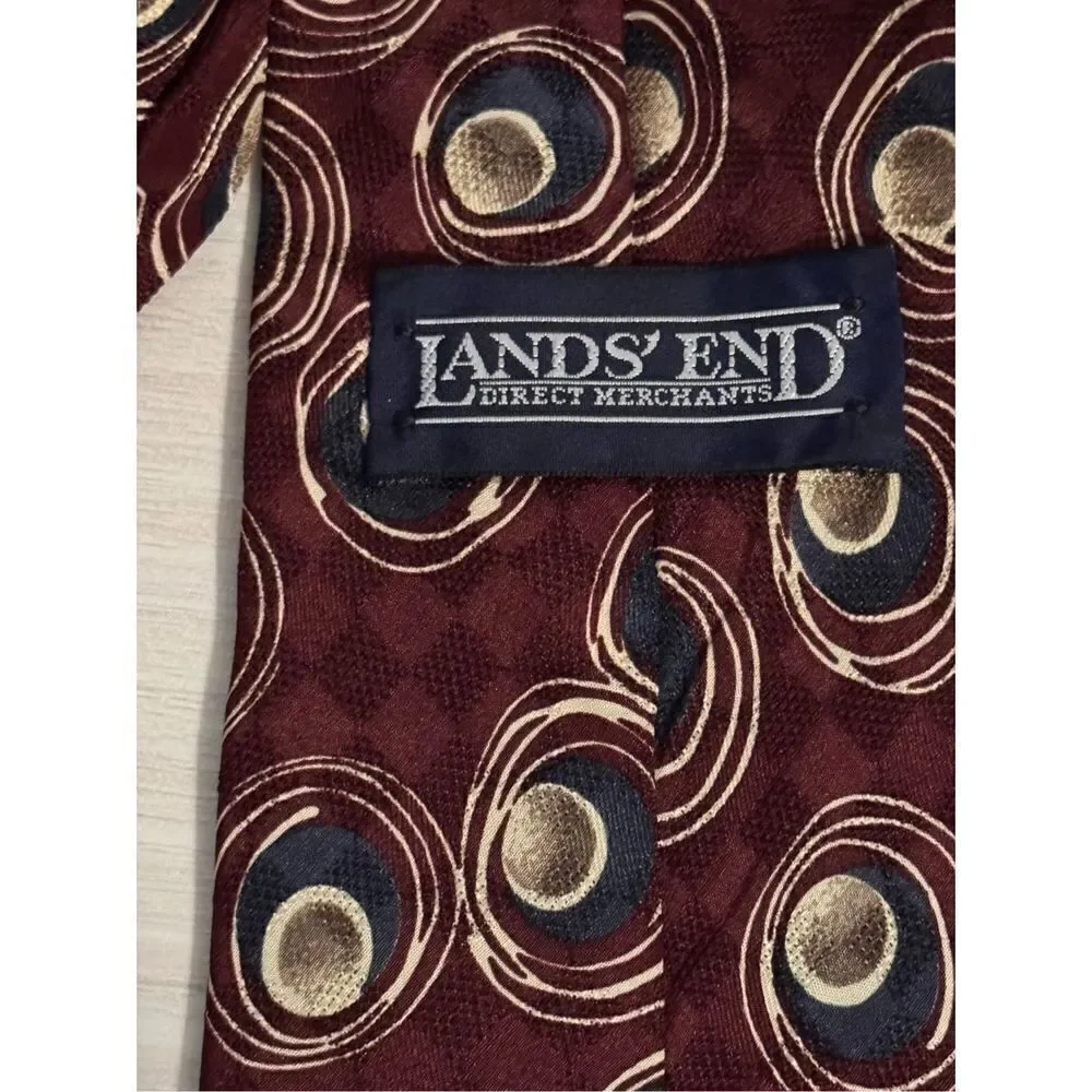 Lands’ End Silk Tie