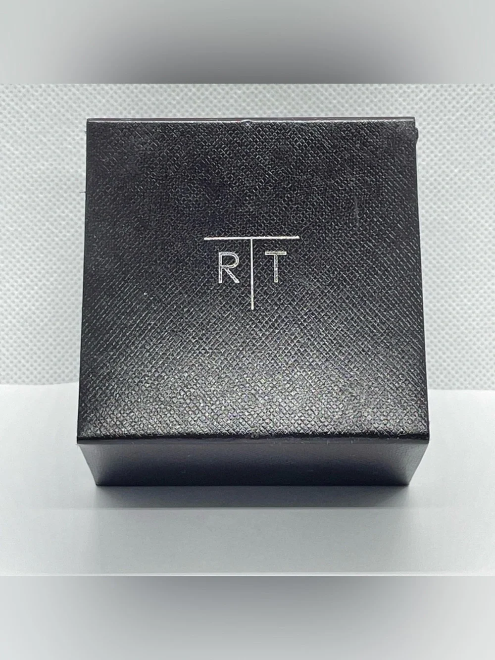 Tateossian Pearl Ball Cufflinks Silver Tone Gray Boxed Designer Luxury Modern