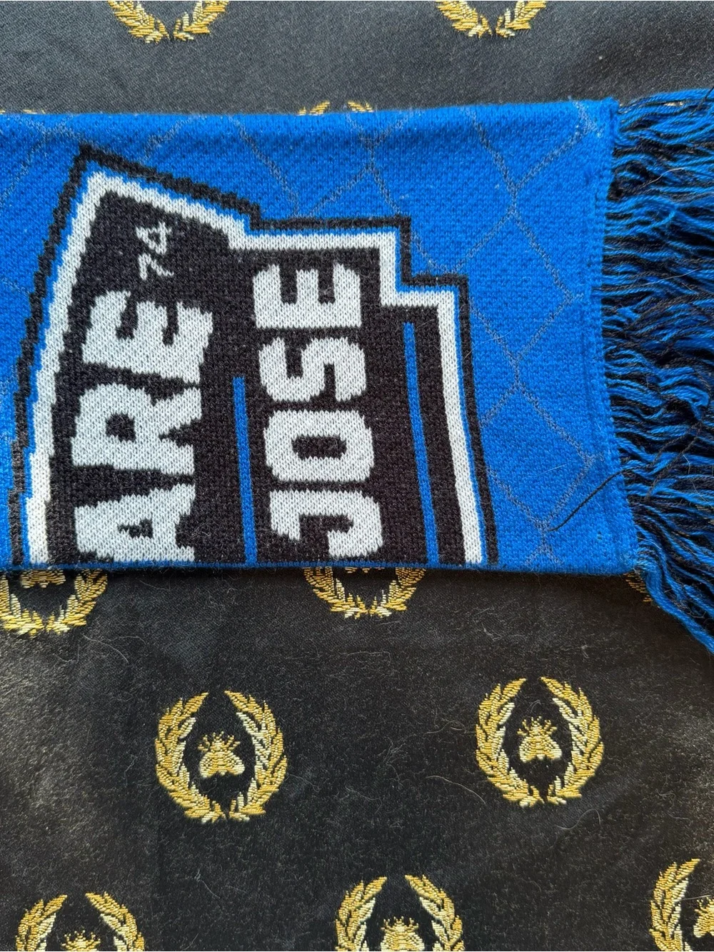 San Jose Earthquakes We Are San Jose Blue & Black Scarf