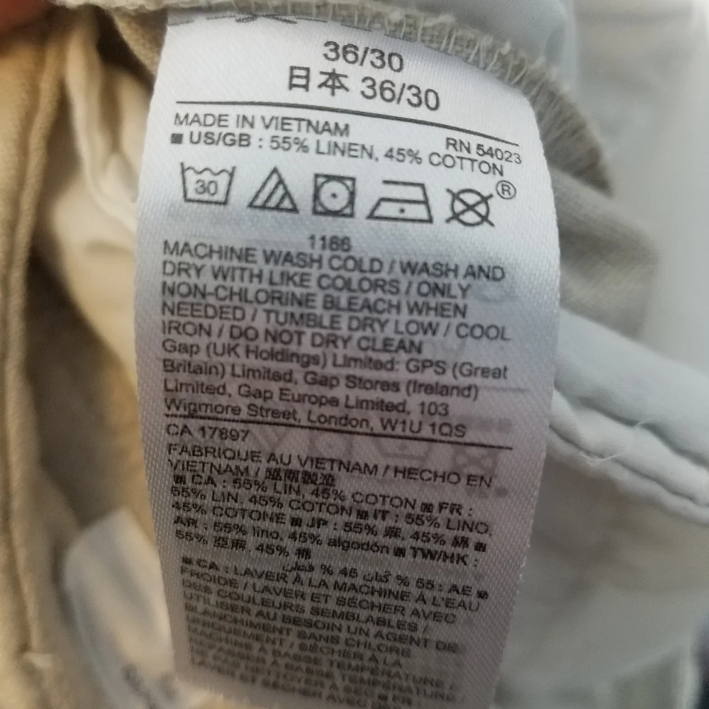 GAP linen blend