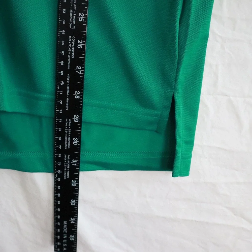 Adidas Golf Polo Shirt Mens XL Climalite‎ Performance Green Short Sleeve NWT