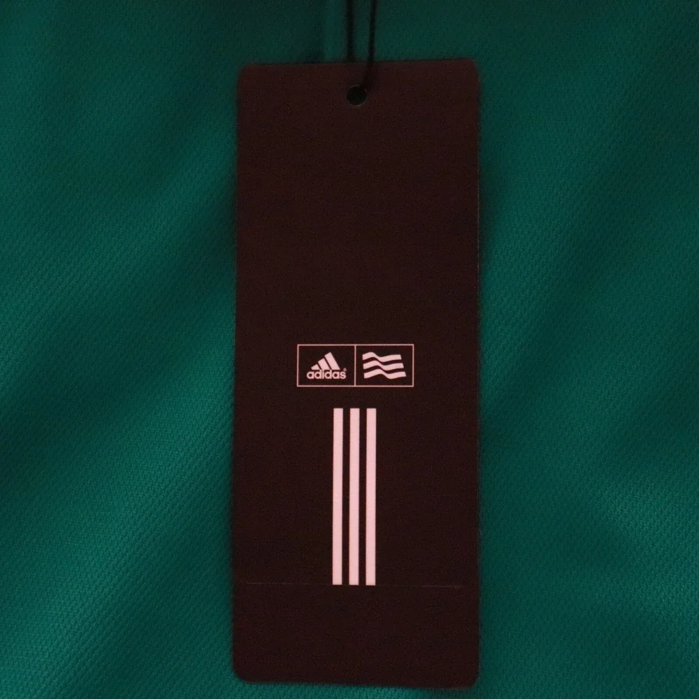 Adidas Golf Polo Shirt Mens XL Climalite‎ Performance Green Short Sleeve NWT