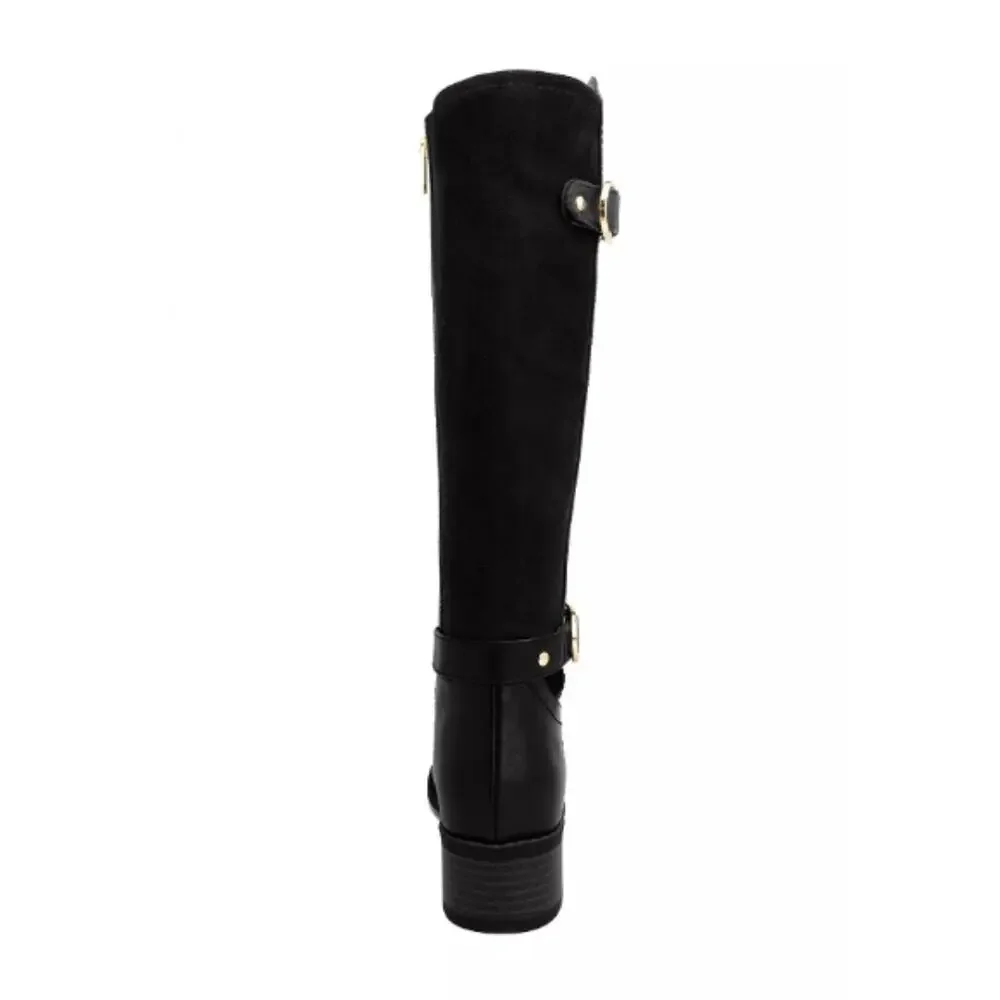 NEW Jones New York Women's Leandraa Knee High Riding Boots 7M Black