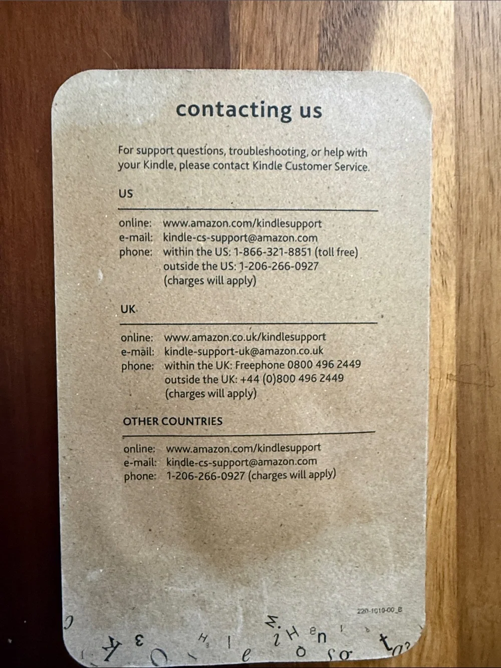 Amazon kindle reader