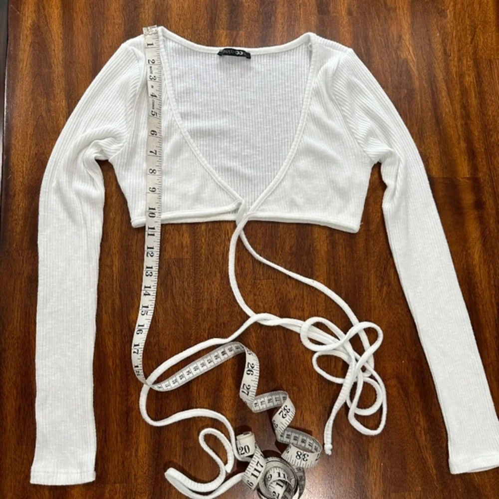 PaperMoon Crop Top White - Size S.