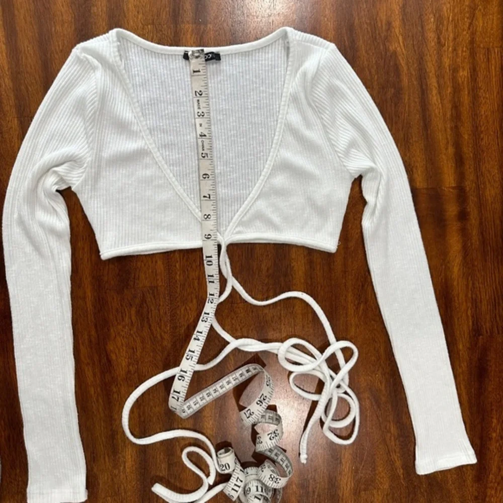 PaperMoon Crop Top White - Size S.