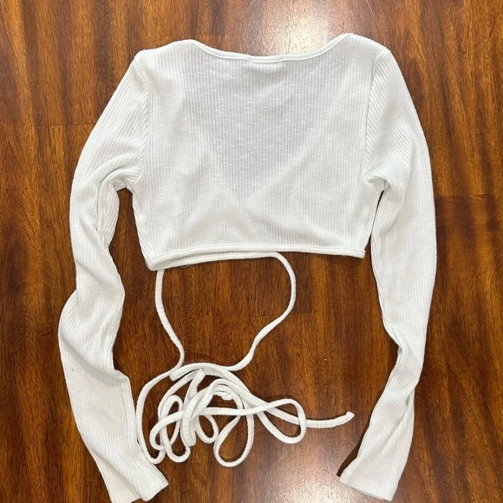 PaperMoon Crop Top White - Size S.