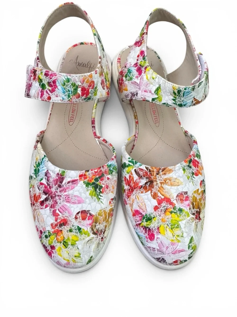 Amalfi sandals white