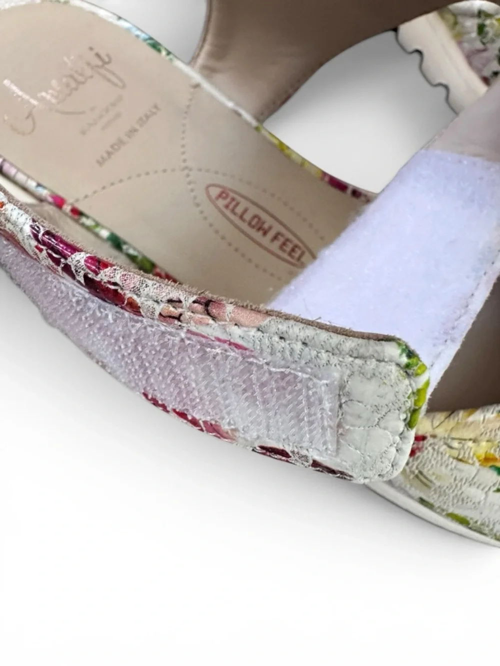 Amalfi sandals white
