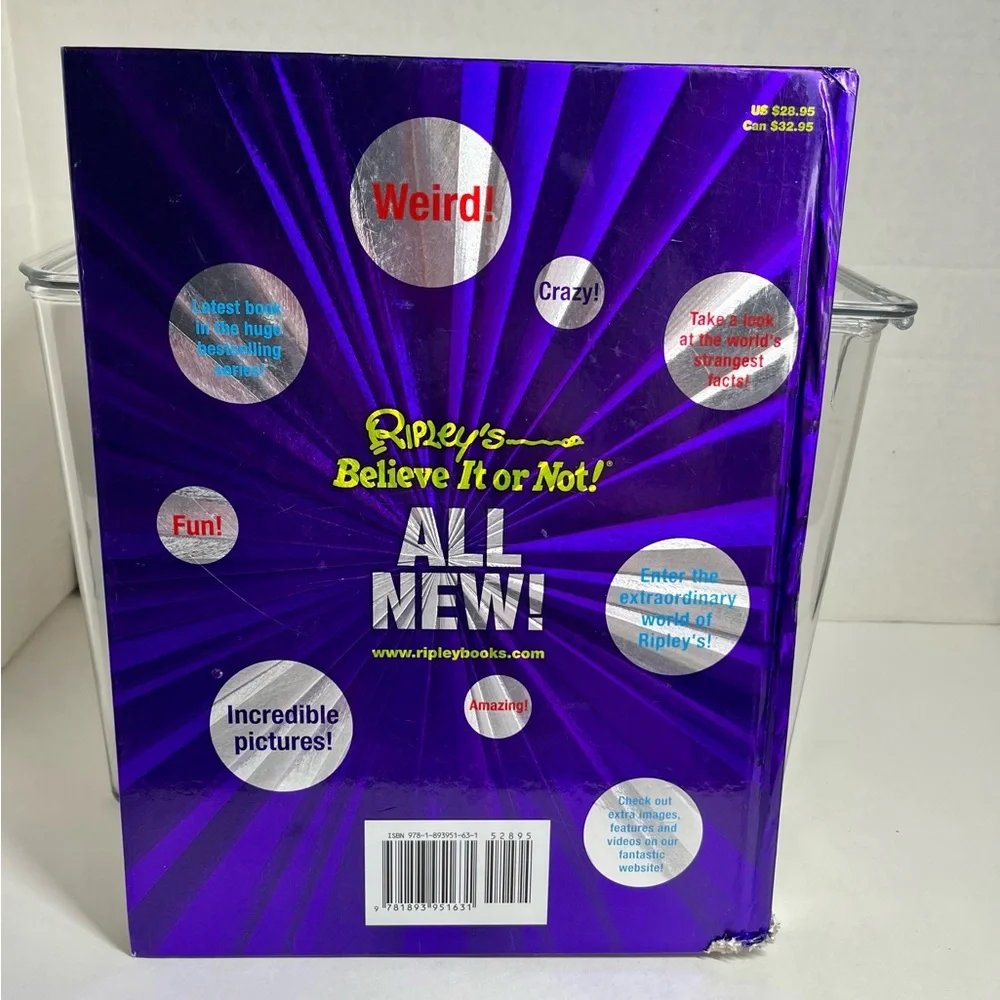 RIPLEYS BELIEVE IT OR NOT vintage mint clean