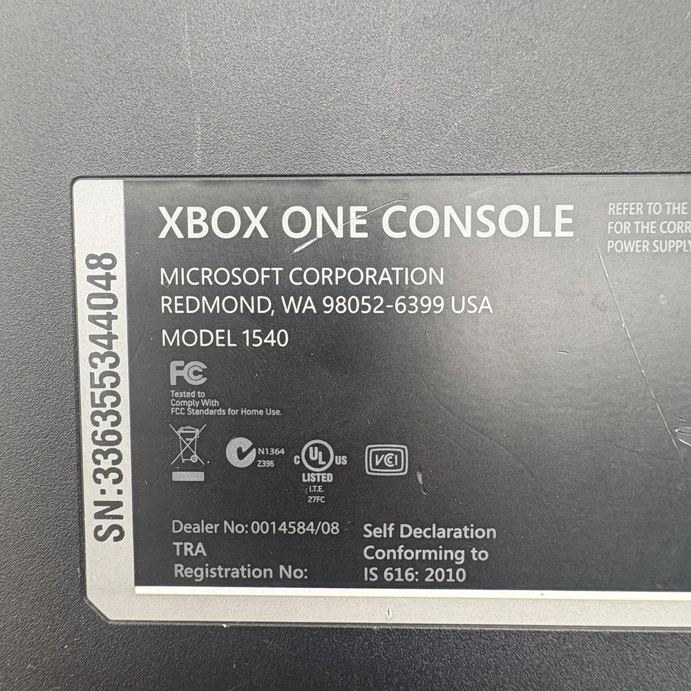 Microsoft xbox one