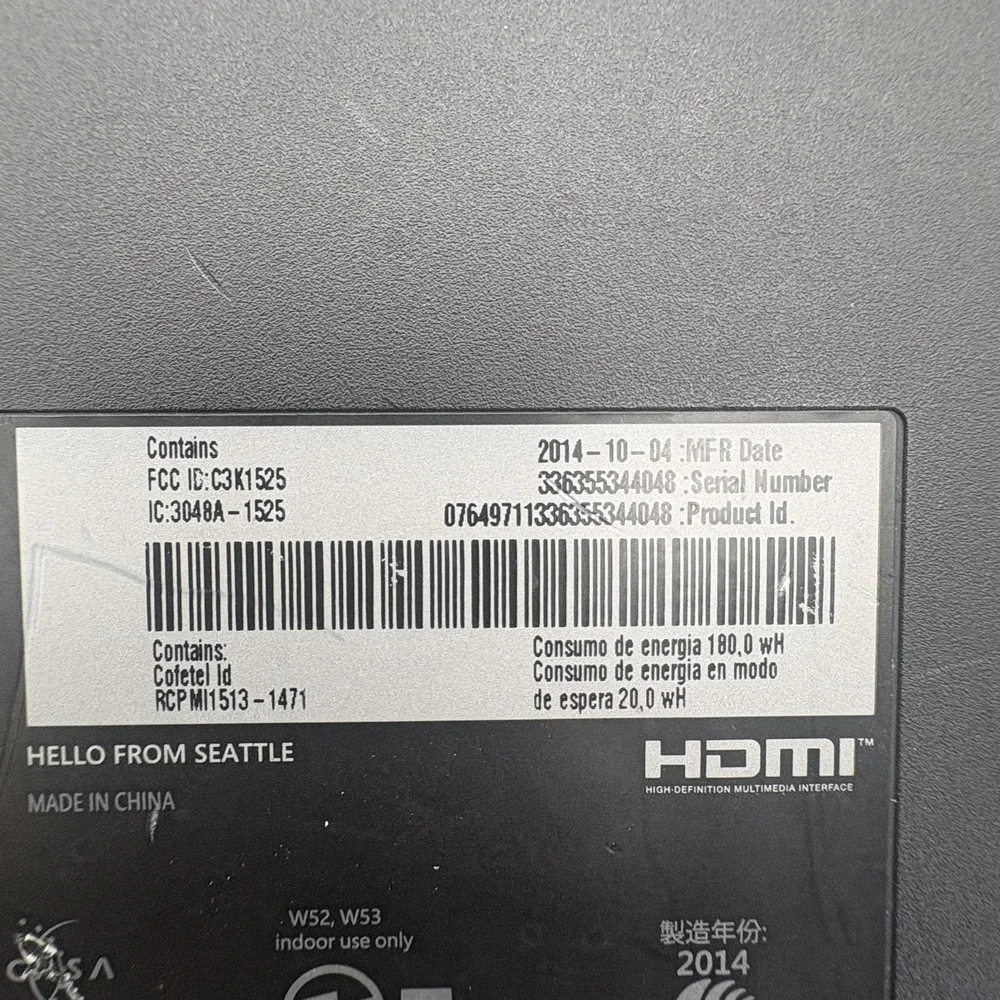 Microsoft xbox one