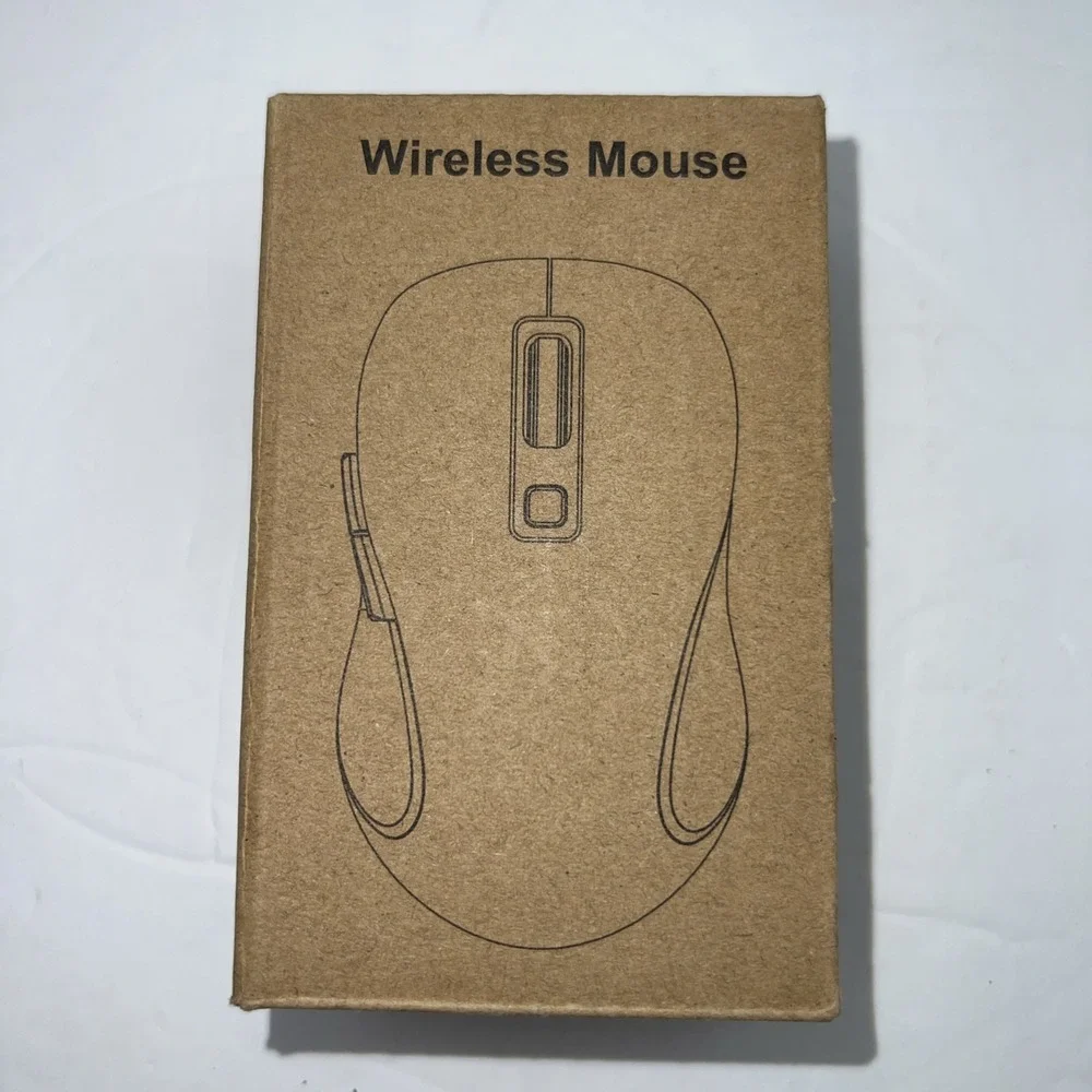 WisFox 2.4G Wireless Mouse‎ for Laptop, Ergonomic Mouse with USB Receiver