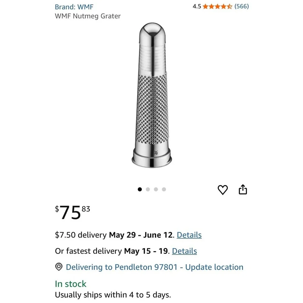 Wmf nutmeg grater