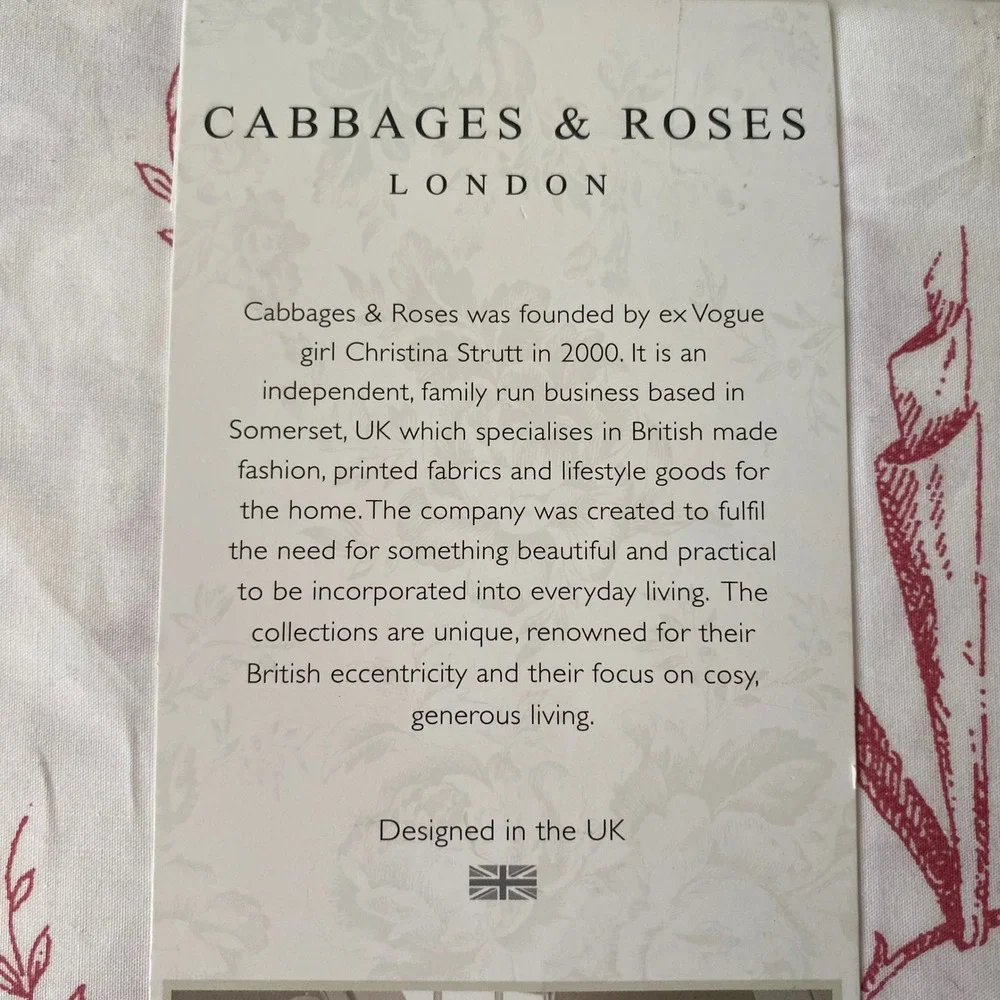 Cabbages & Roses cabbages roses