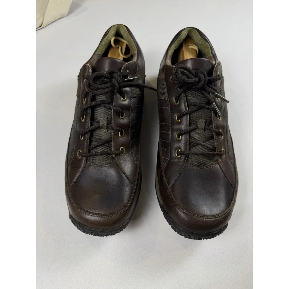 Dunham Waterproof‎ Men's Leather Shoes Brown Lace Up Sz 15 Comfort UGG Insole