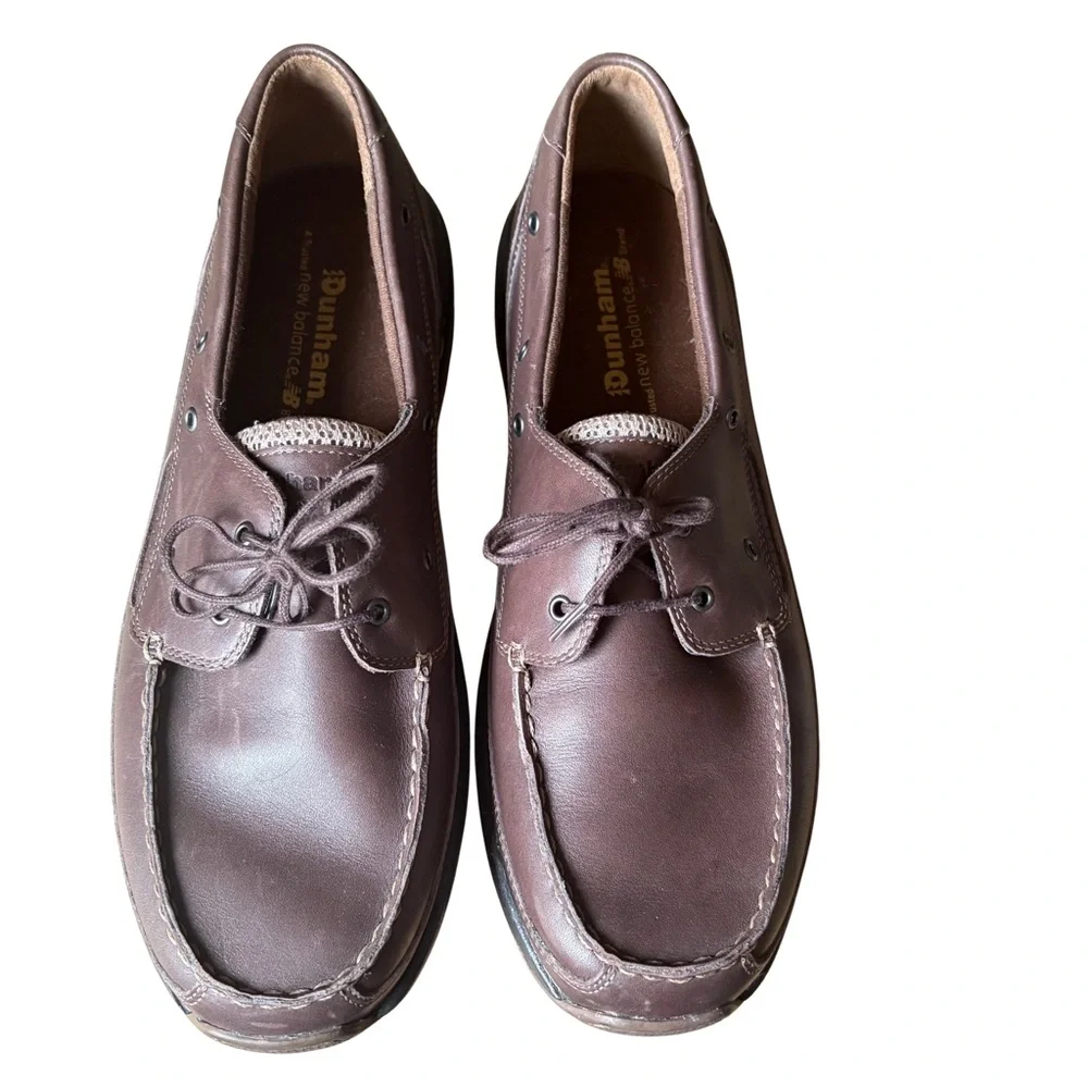 Dunham‎ • Men's Shoreline Brown Leather Boat Shoe