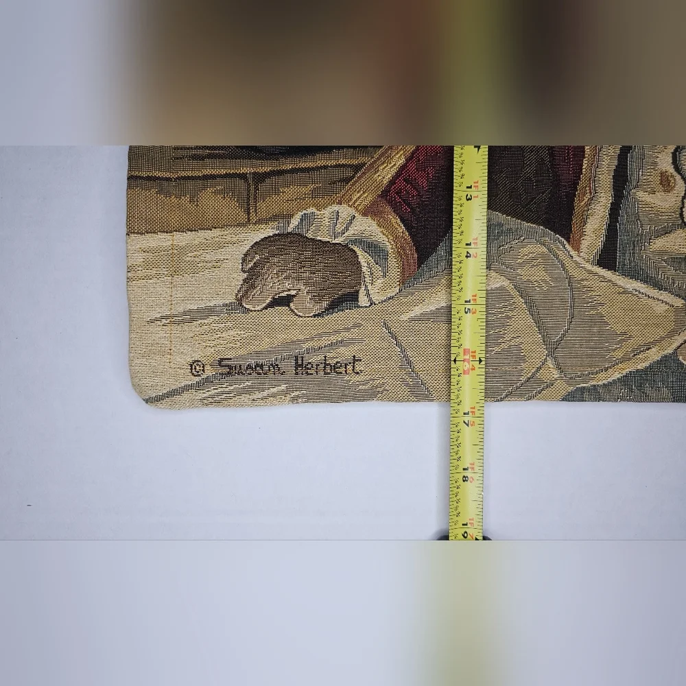 Three Bells Tapestries nelson cat