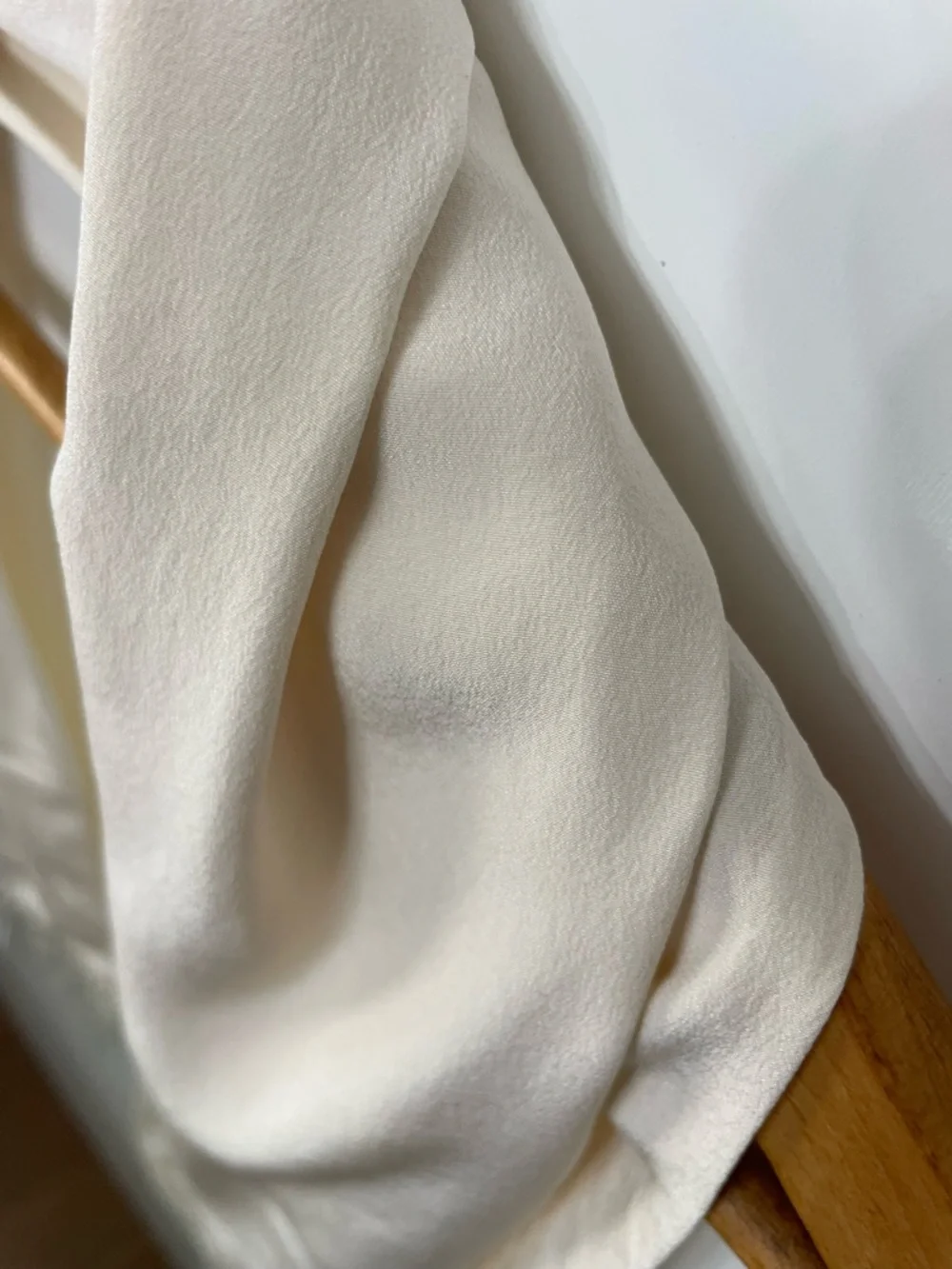 Lord & Taylor ivory silk