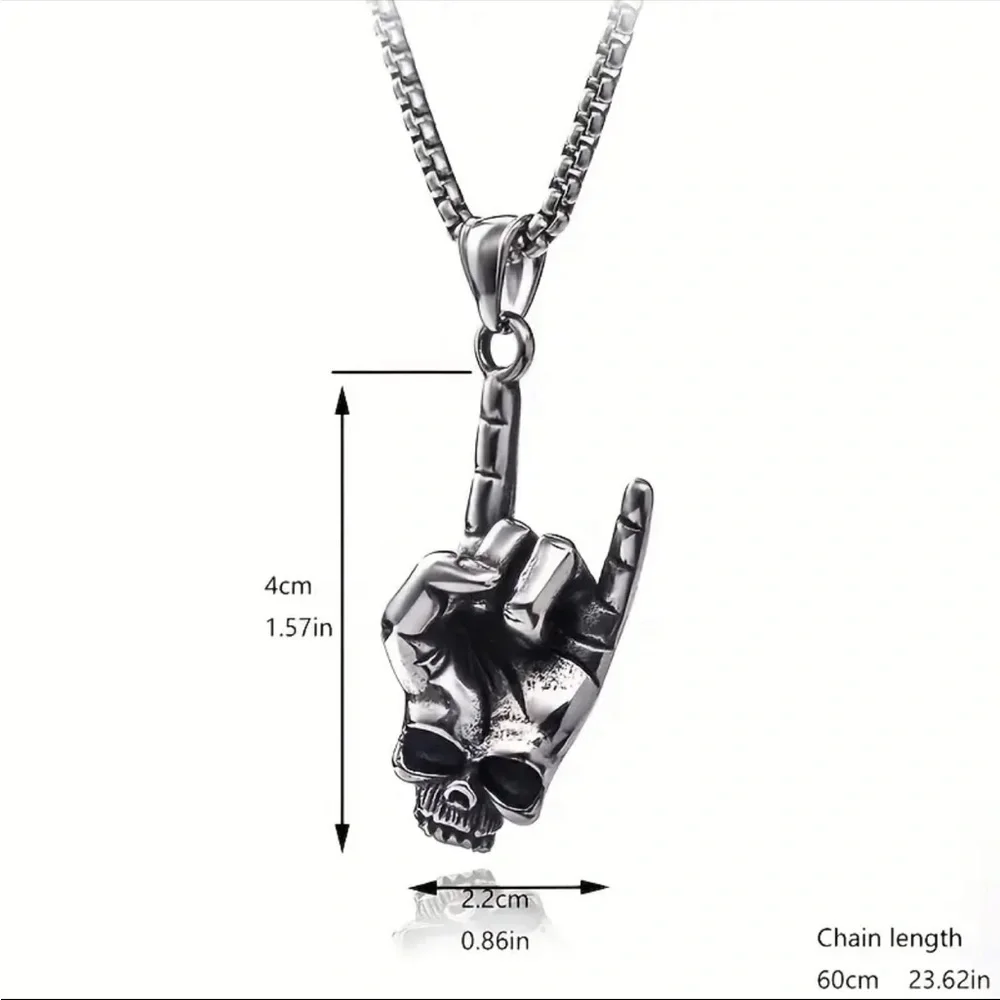 N/A skull hand