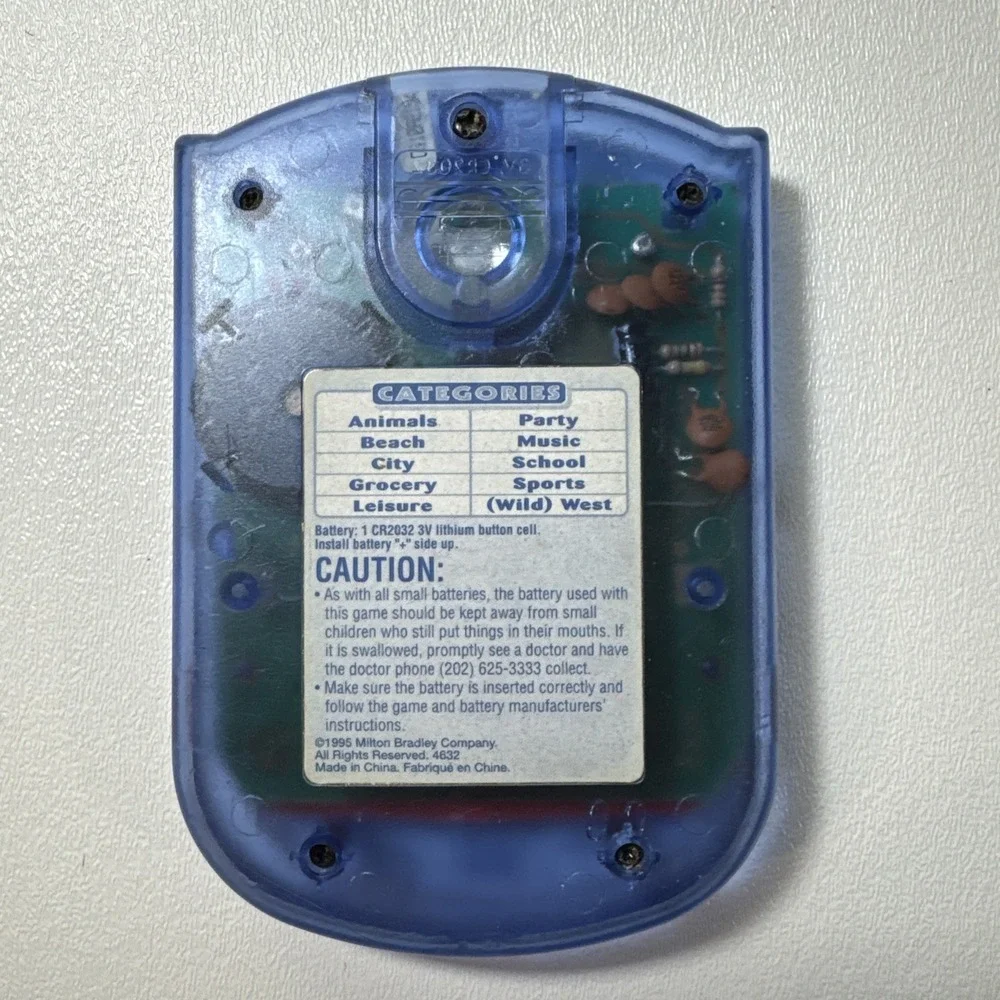 Milton Bradley this item
