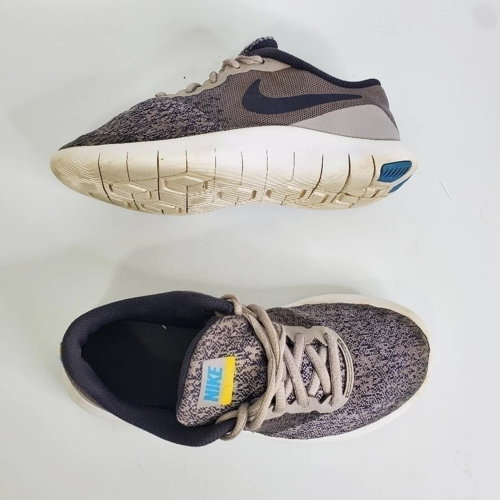 Nike Shoes Size 4.5 Youth 6 Women Flex Contact Sneakers s Athletic Gray