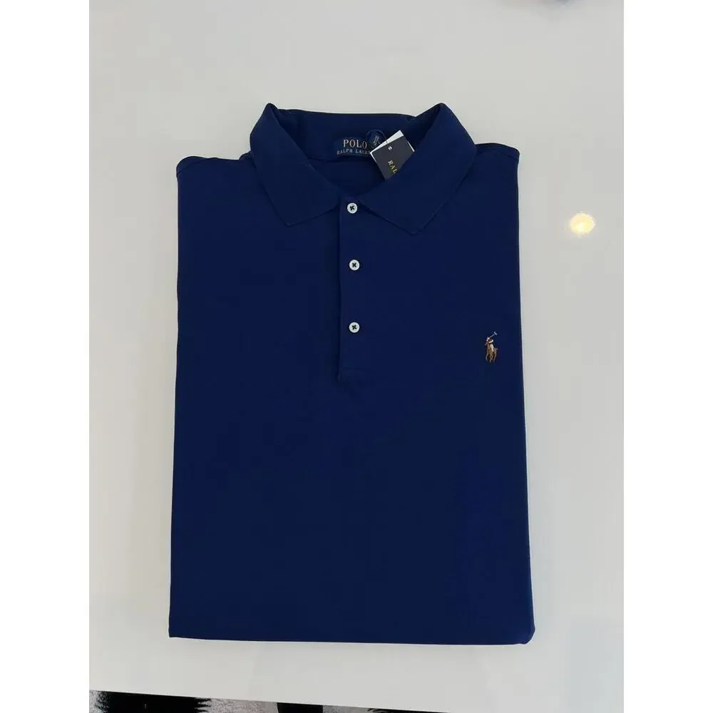 Polo Ralph Lauren $115 BIG&TALL Size 3XLT  Polo Blue Shirt