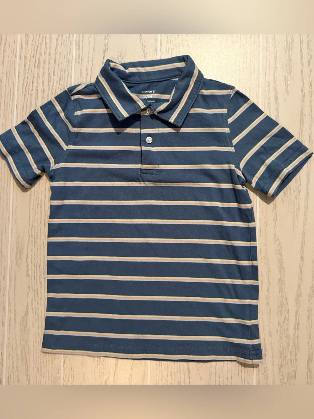 Carter’s The Children’s Place Boys Polo Shirt Bundle Size 6 Preppy School Lot 3