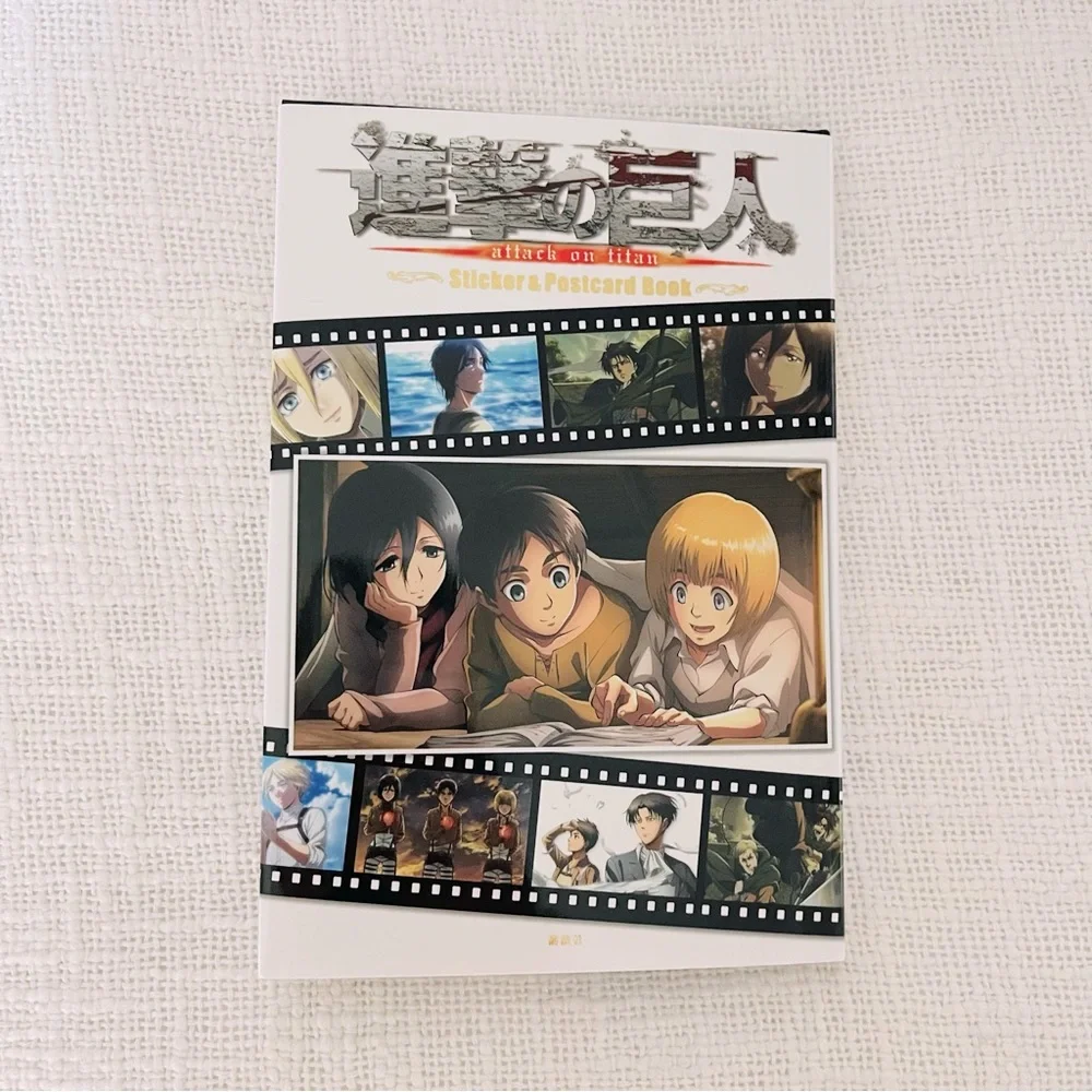 🌻 Attack on Titan Postcard and Stickers