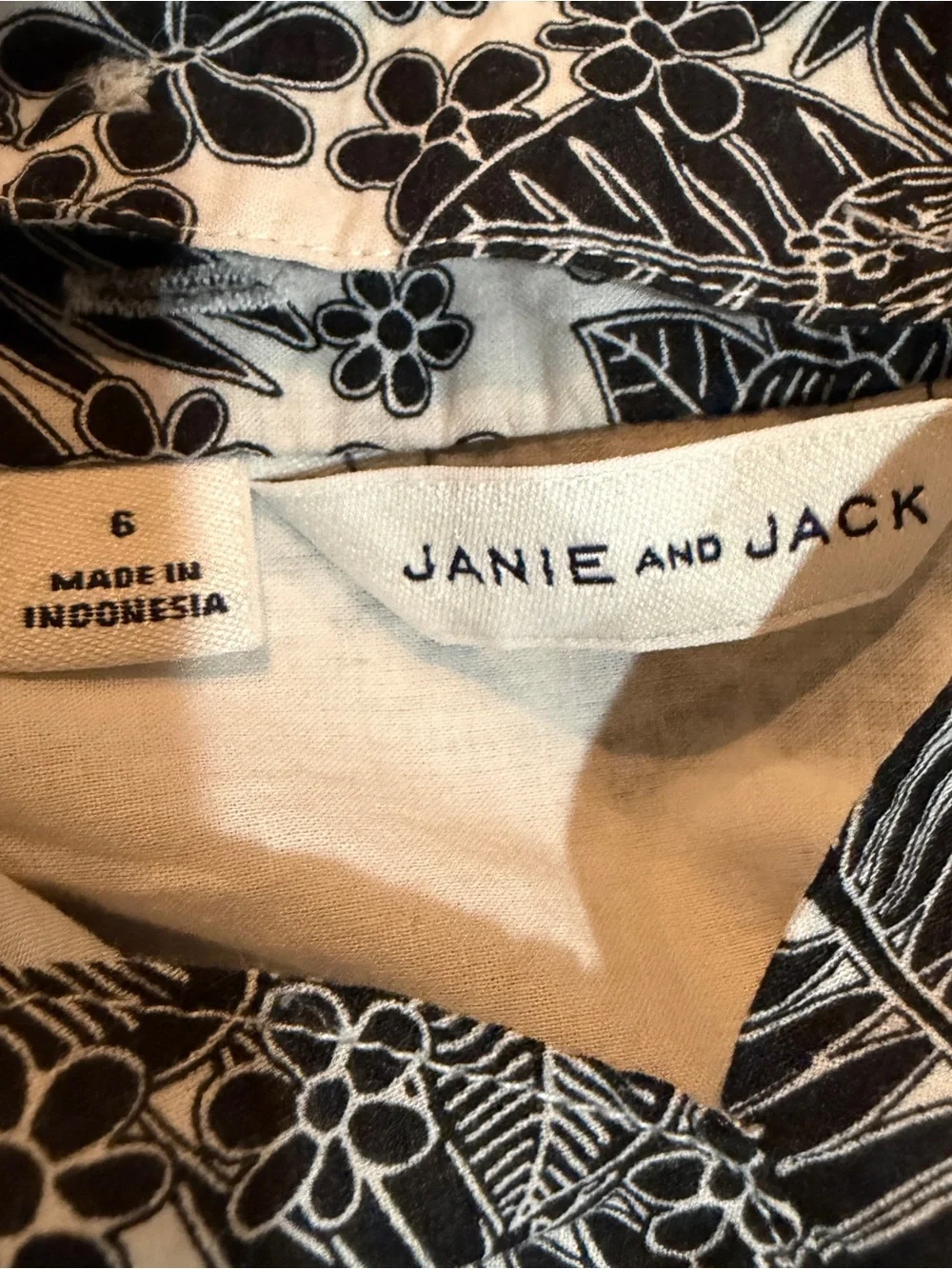 Janie and Jack stylish black