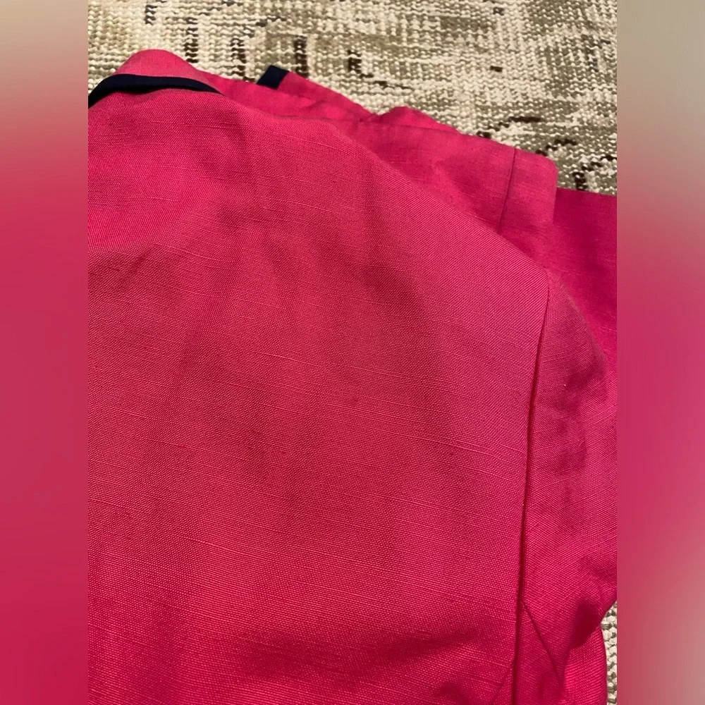 Christian Dior Vintage Blazer in Pink and Navy Size 14