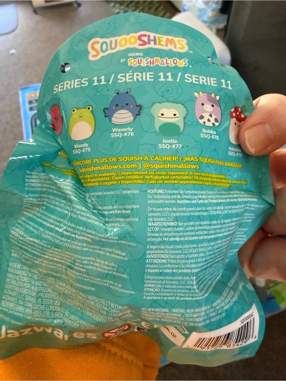 Squishmallows squeoshems vibrant