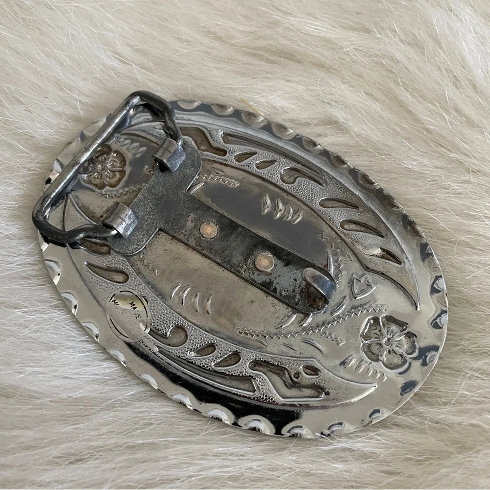 Vintage silver tone