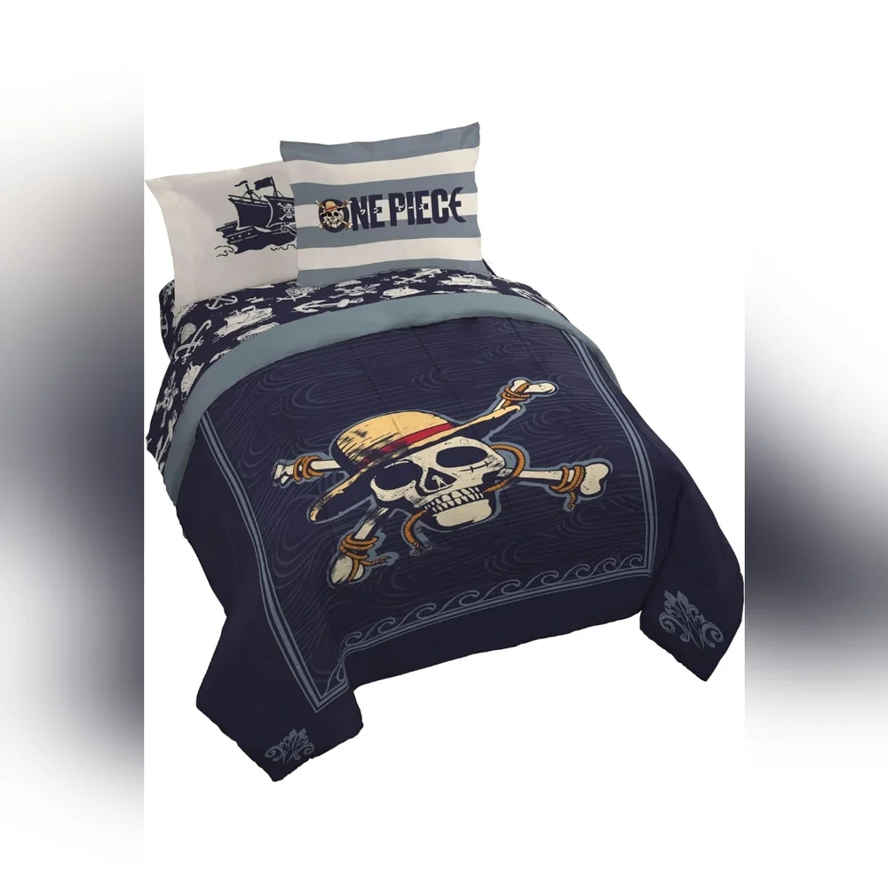 Netlix One Piece 5 Piece Twin Bed Set One Piece Anime
