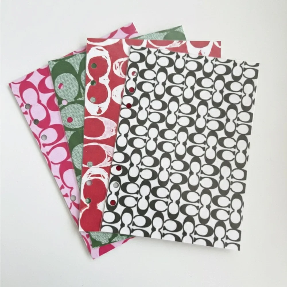 Agenda Planner Dashboards A5 - Set of 4