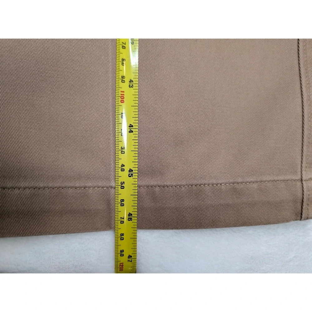 Oak Hill Mens Pleated Khaki Pants 46x34 Cotton Classic Fit‎ Casual Trousers