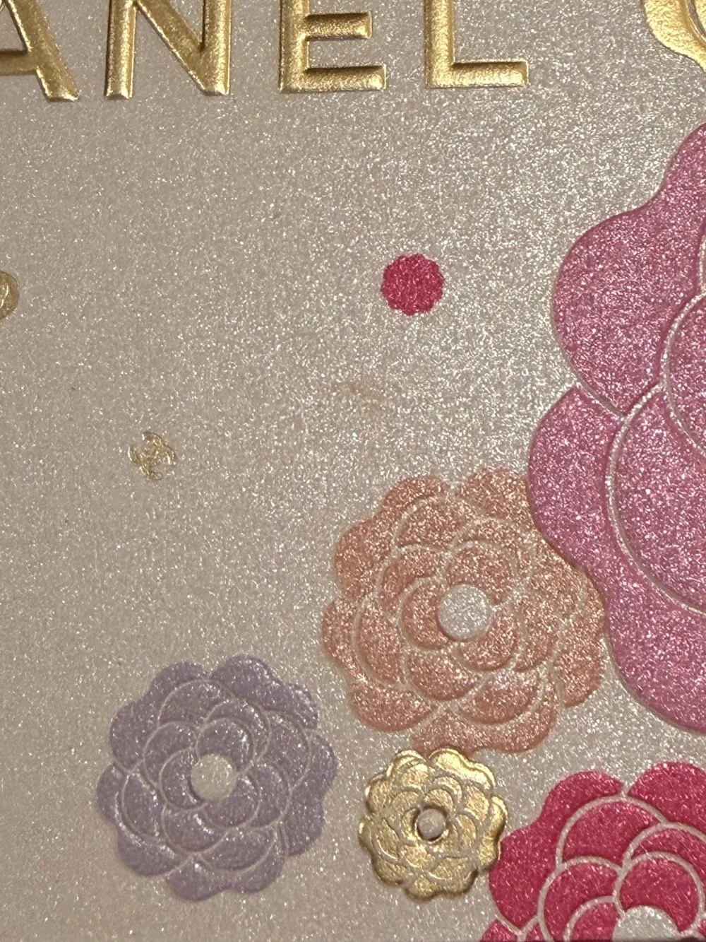 CHANEL greeting card