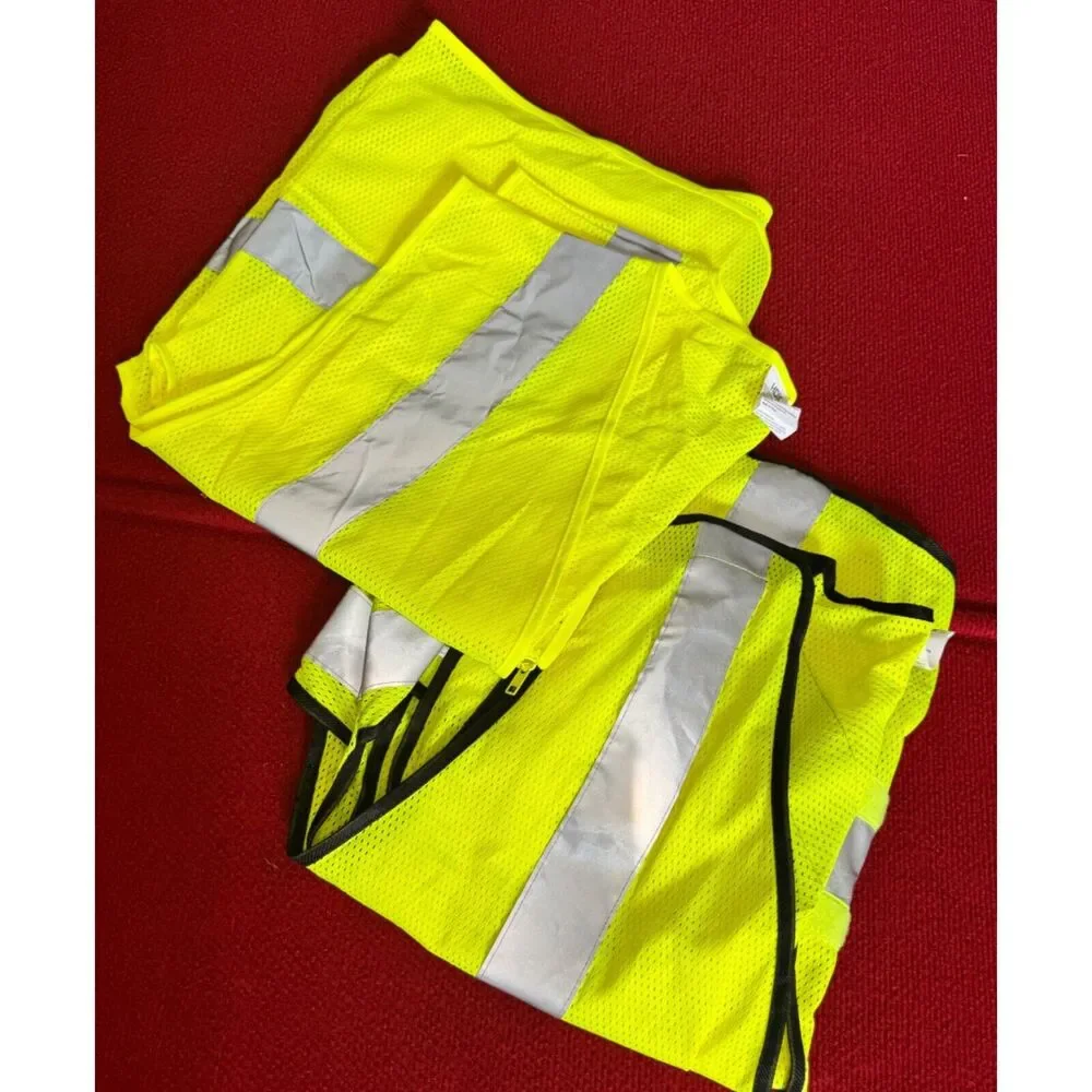 3M &‎ HDX High Visibility Safety Vests Reflective Strips One Size