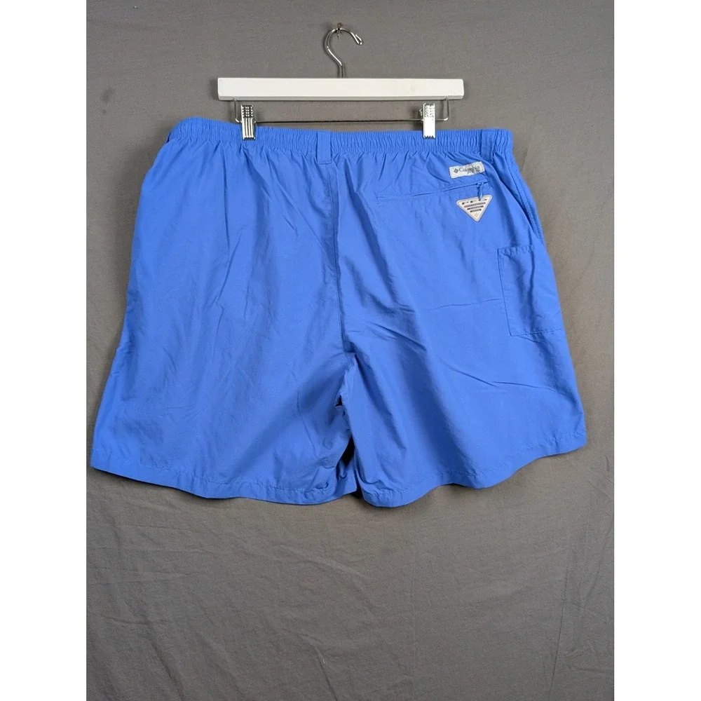 Columbia Mens PFG Backcast III Water Shorts Blue 2XL XXL