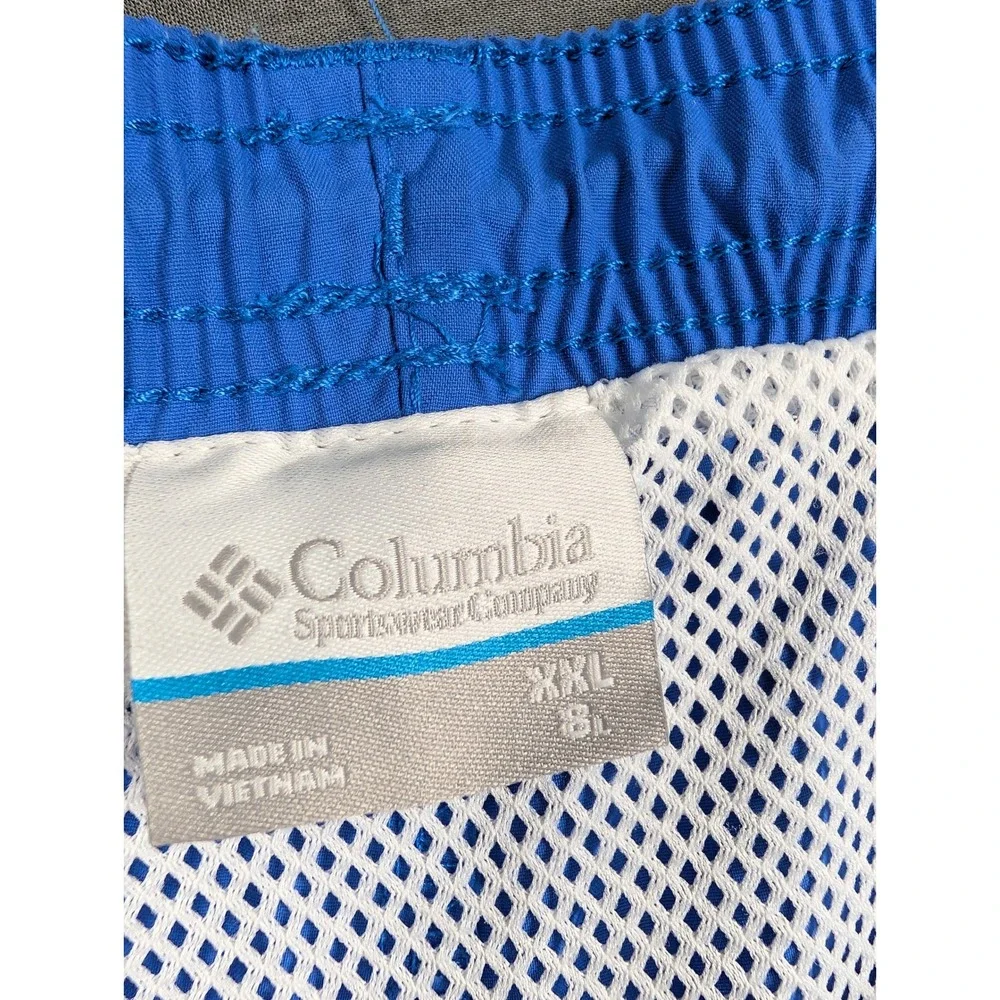 Columbia Mens PFG Backcast III Water Shorts Blue 2XL XXL