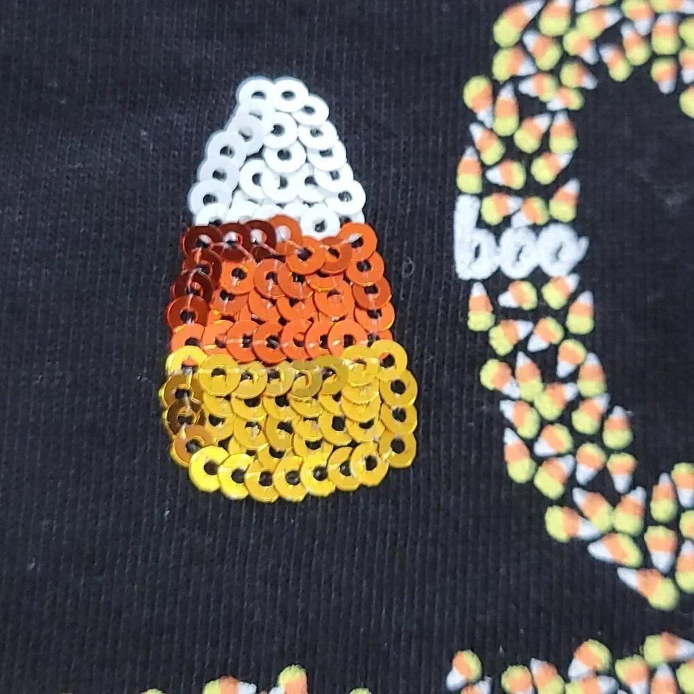BTween Trick Or Treat Halloween Outfit Girls Size 4‎ Candy Corn Headband Holiday